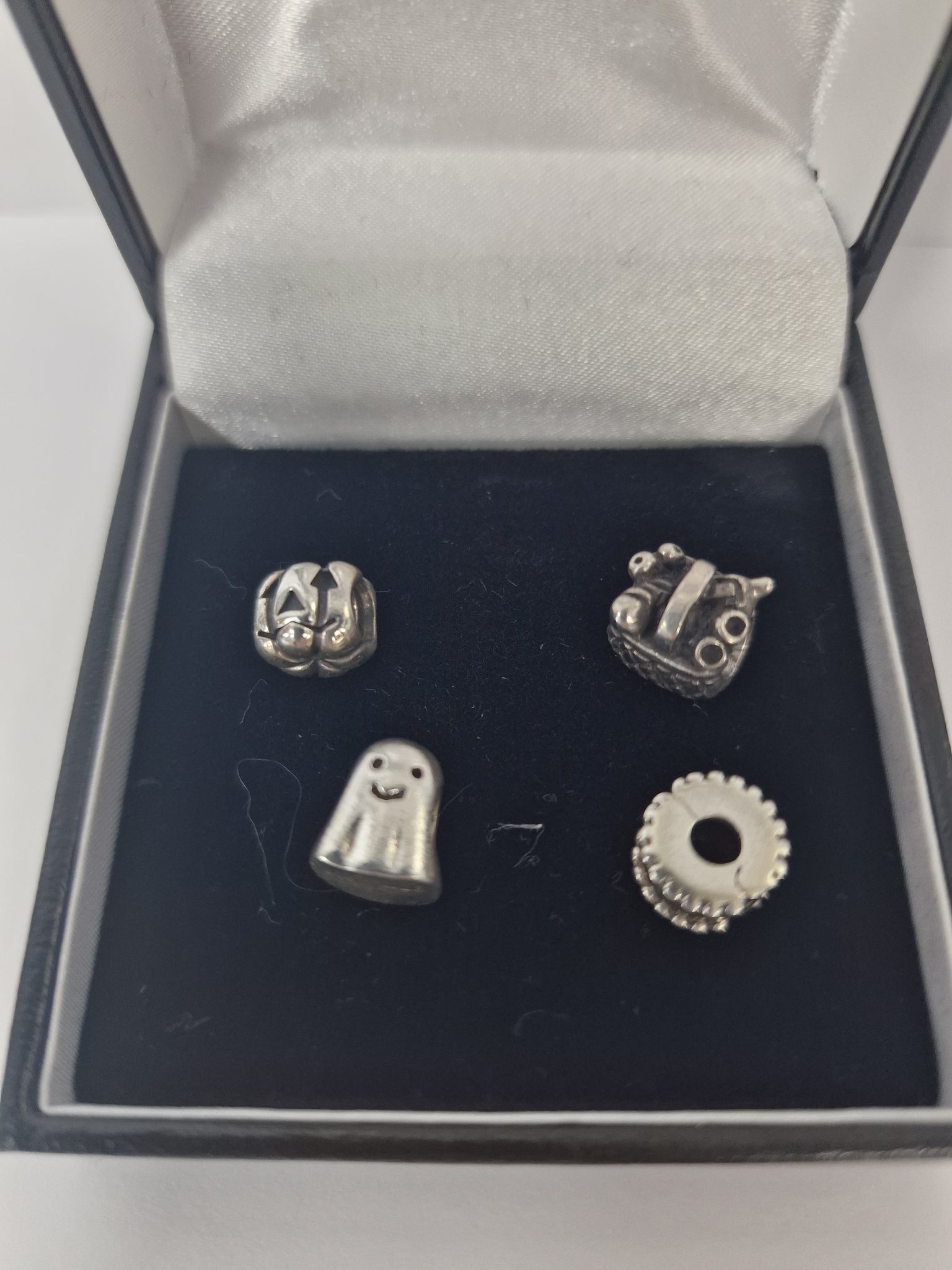 Silver SPOOKY 4 Charm Bundle ALE
