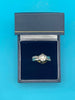 9CT DIAMOND GOLD RING