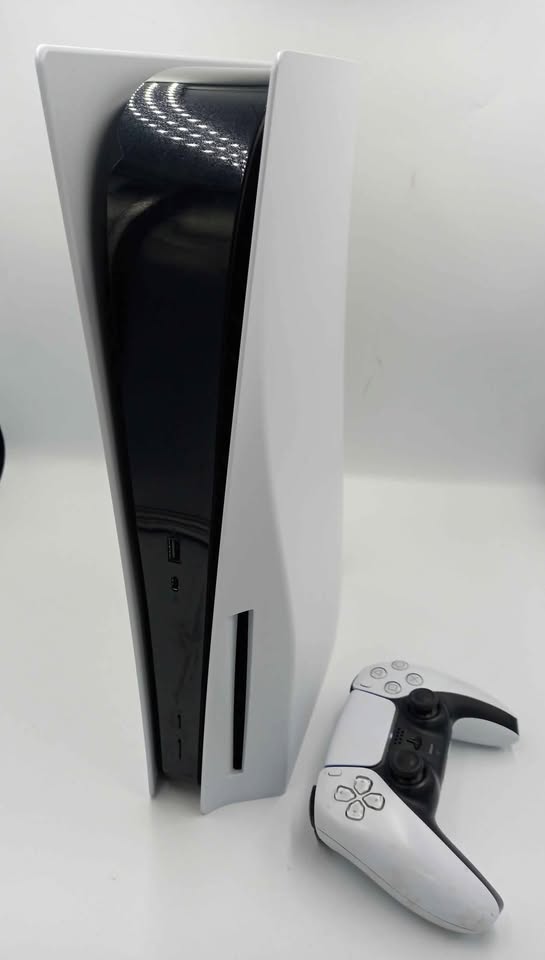 Playstation 5 Console, 825GB, White, Unboxed With White Pad