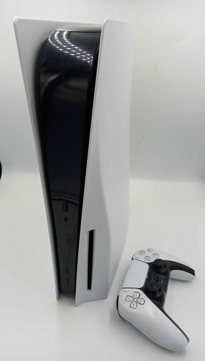 Playstation 5 Console, 825GB, White, Unboxed With White Pad