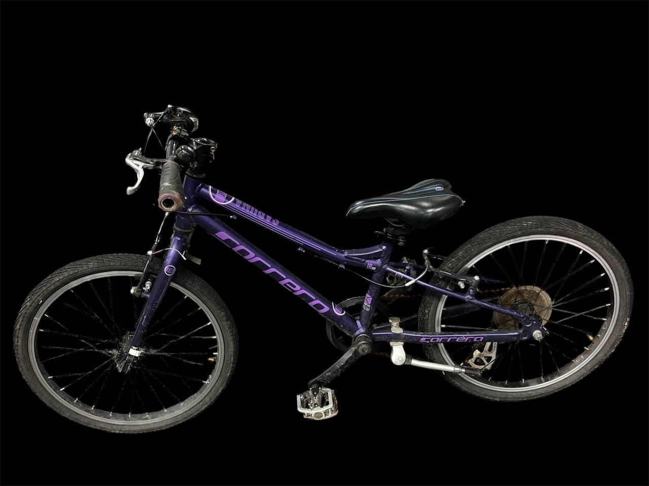 carrera kids purple bike  ** Collection Only - Wythenshawe **
