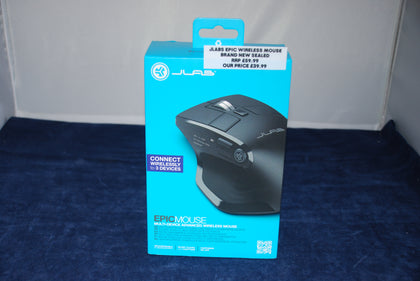 JLab Epic 2400 DPI Wireless Bluetooth Mouse