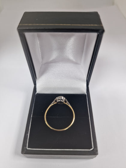 Gold Ring 14CT Size Q 2'5G.