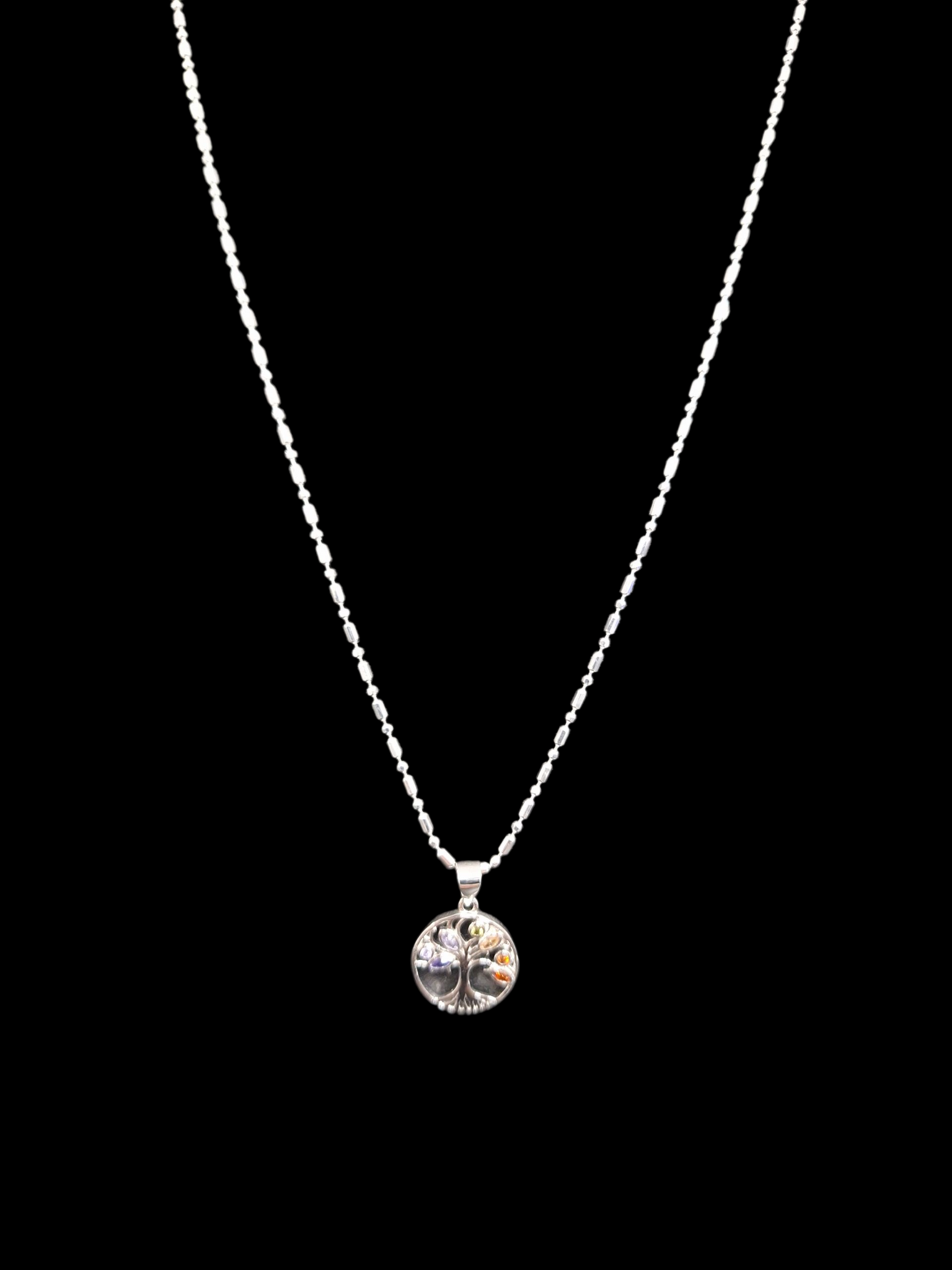 NEW OTHER SILVER CHAIN TREE OF LIFE 925, WEIGHT 5.23G ,LENGHT 24"