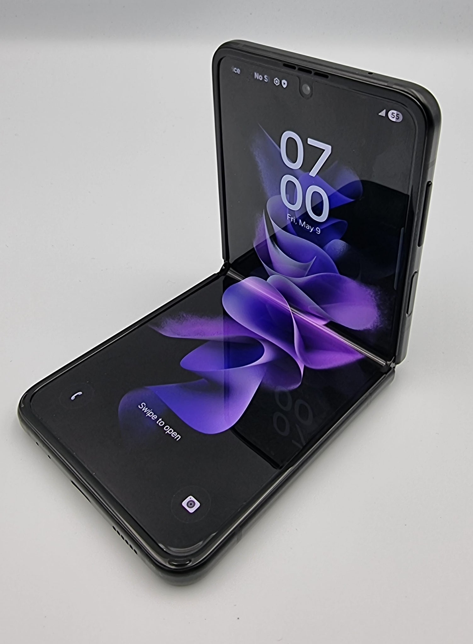 Samsung Galaxy z flip3 black 128GB smartphone unlocked unboxed