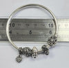 Pandora Bangle with 4 charms