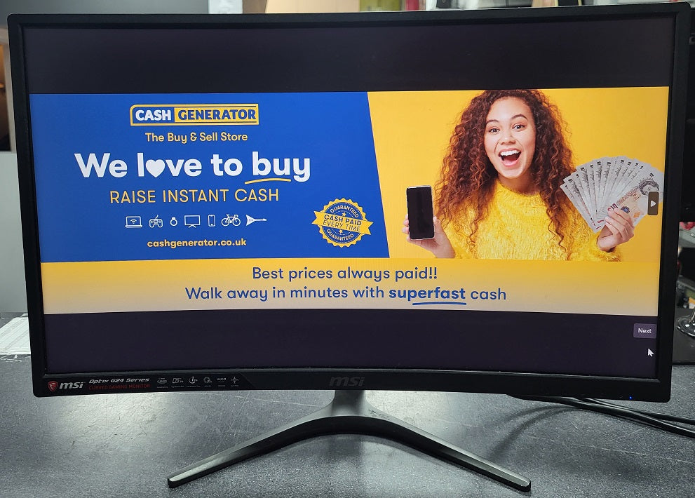MSI Optix G241VC - 23.6in - FHD - Curved Monitor