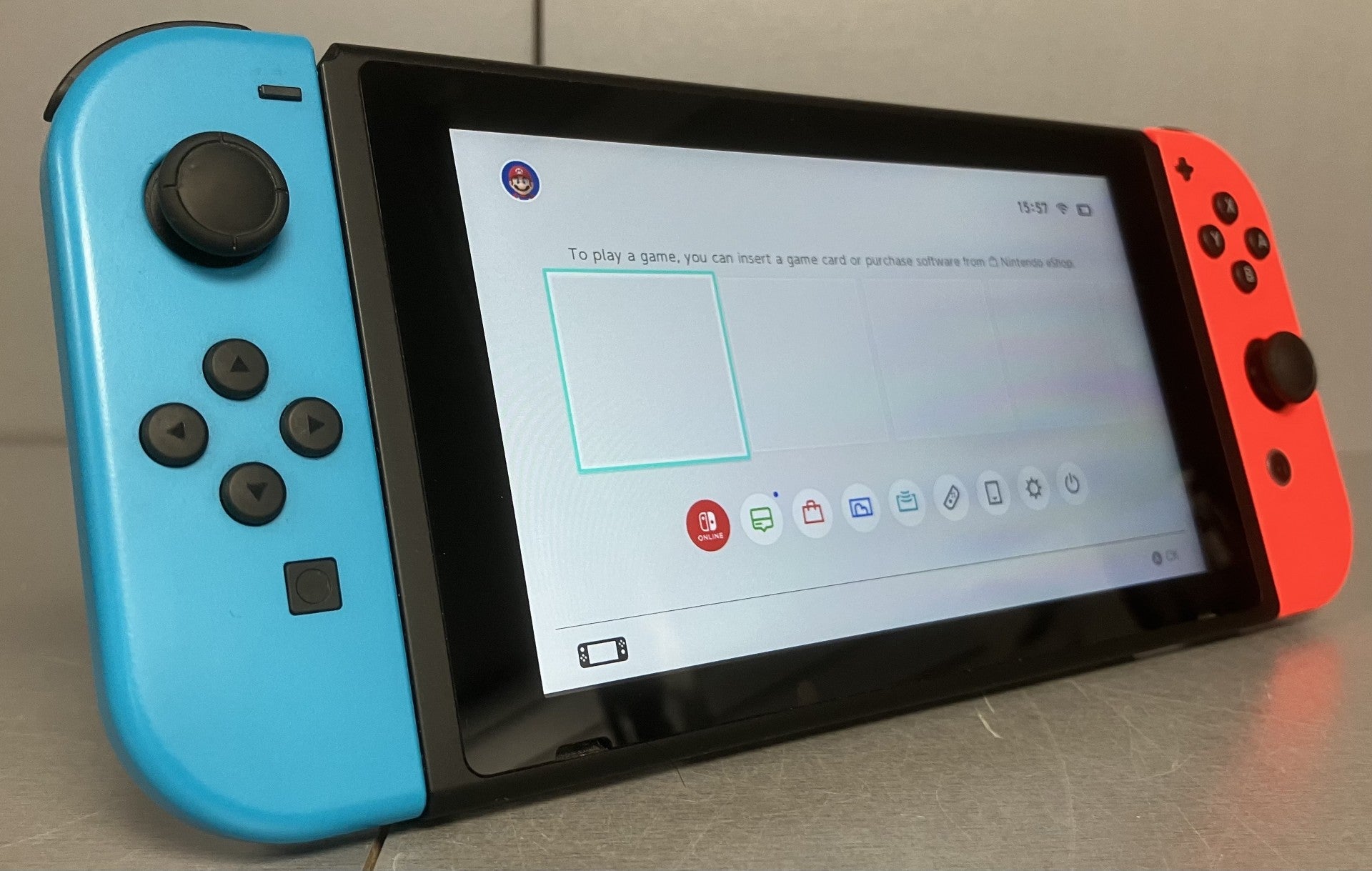 Nintendo Switch V2 Neon Red & Blue ** Boxed ** ( Nintendo Switch Sports Not Included **