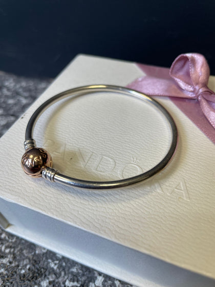 Pandora Rose Gold Clasp Bracelet