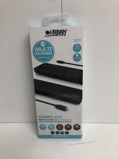 urban factory hubee mini USB-C 4K docking station multi stream