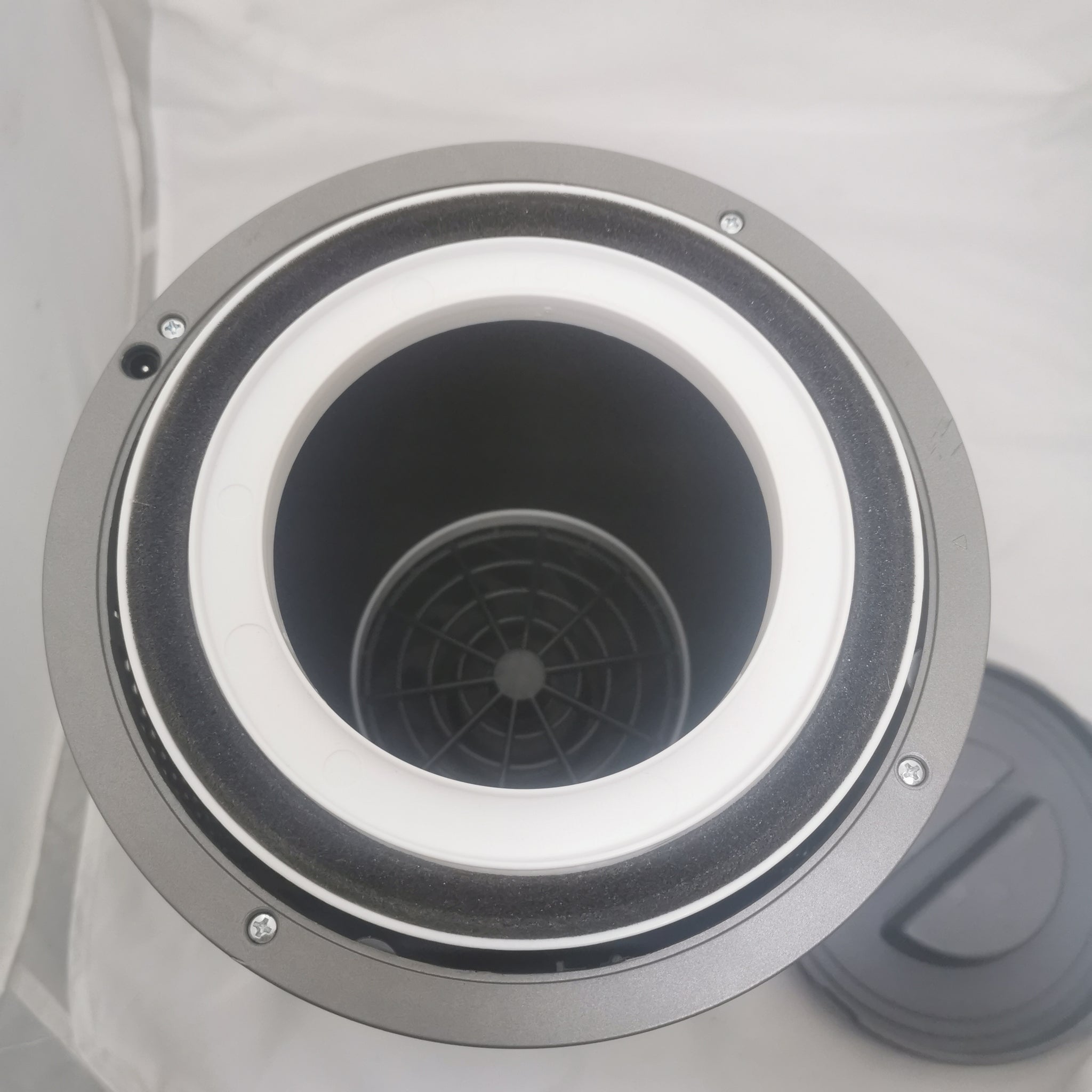 TOWER T673000 Desktop Air Purifier, Powerful HEPA 13 Filter with Multicolour Mood Lighting