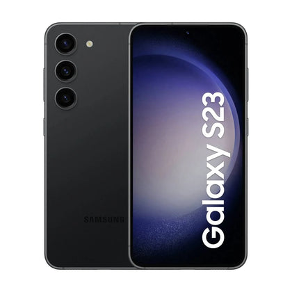 Samsung Galaxy S23 5G Smartphone (Dual-SIMs, 8+128GB) - Phantom Black.