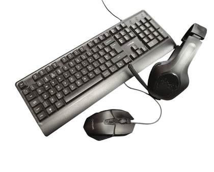 GX Trust Wired Keyboard, Mouse and Gaming Headset Bundle**Unboxed** COLLECTION ONLY