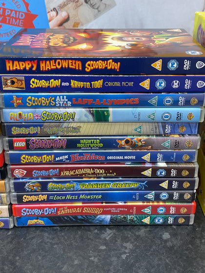 SCOOBY-DOO 28X DVD COLLECTION LEIGH STORE