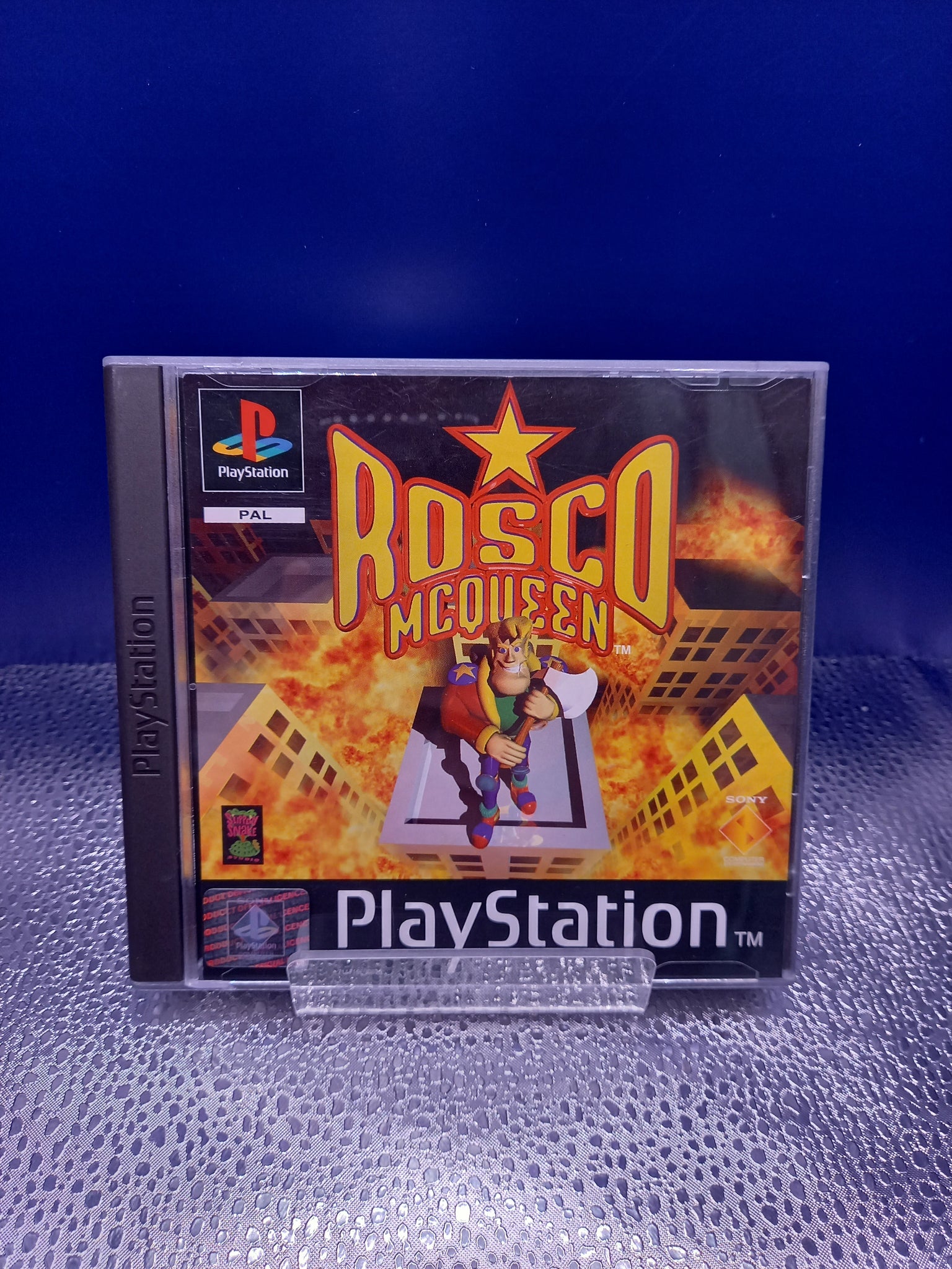 Rosco McQueen Playstation 1 Game With Manual