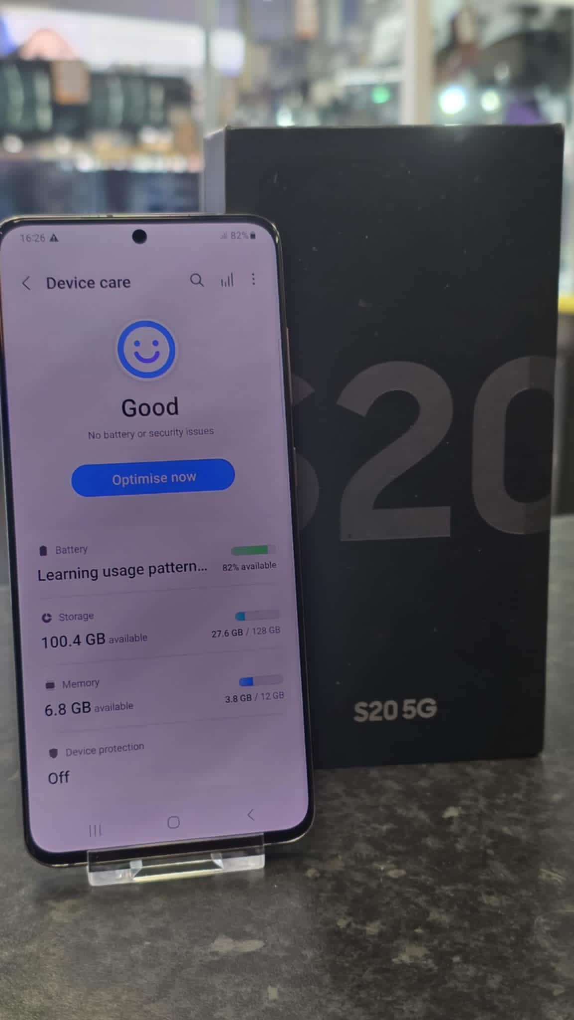 Samsung s20 - Grey - 128gb - Boxed