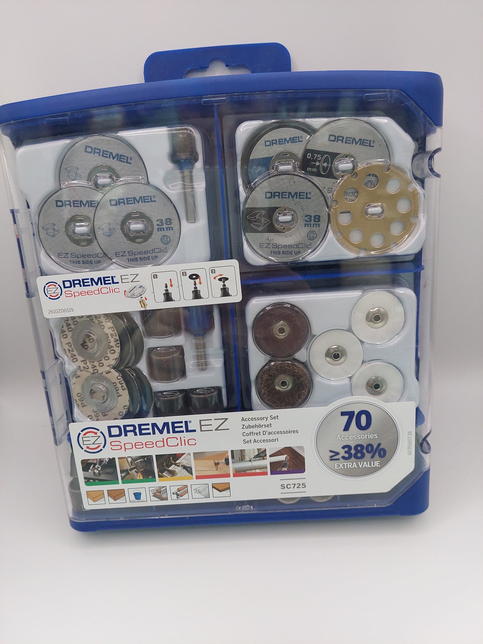 Dremel Engraver With 70 Accessory Kit & Universal 100 Kit
