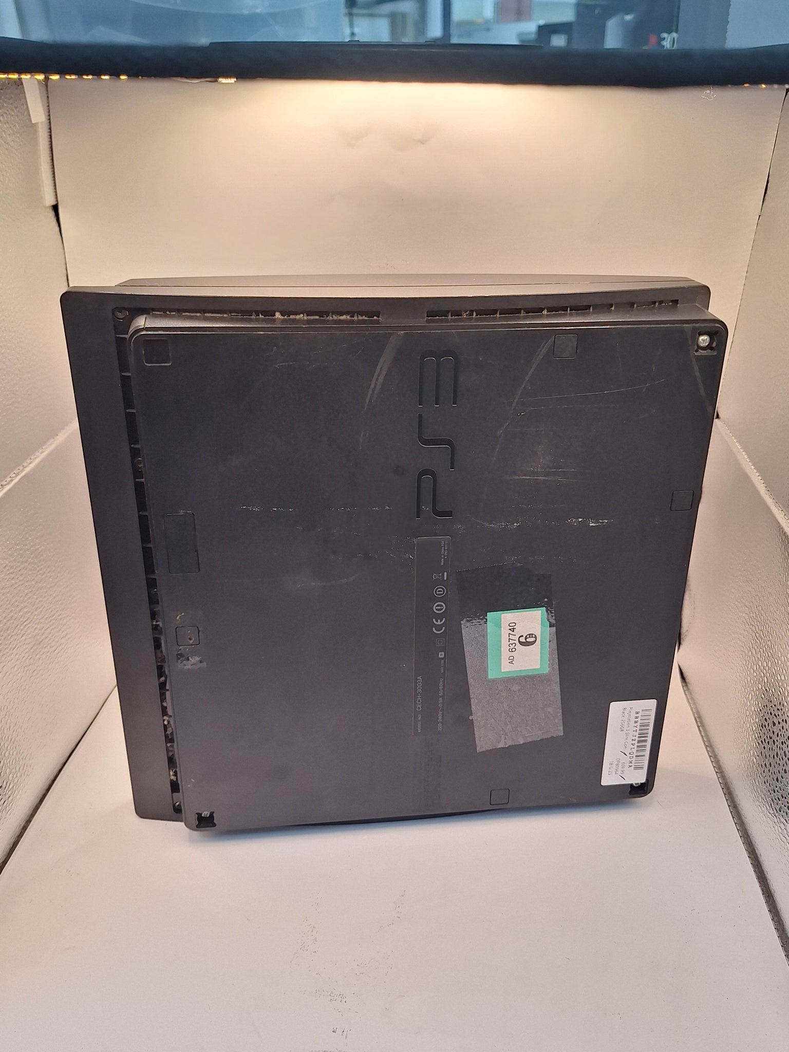 sony Playstation 3 Slim home gameing  Console, 256gb  black with pad and leads  256GB Unboxed