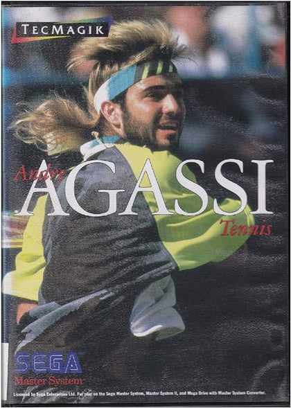 Andre agassi tennis - Sega Master System