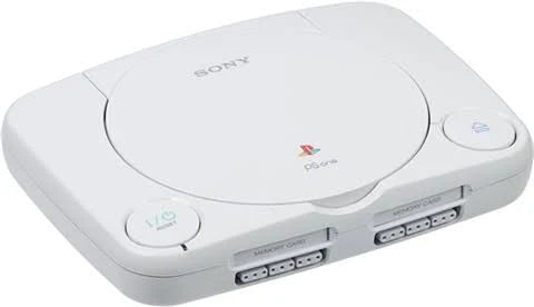 Sony PSone Console - White - 4 Game Package