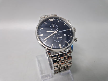 Emporio Armani AR80013 Blue Dial Chronograph Men's Watch