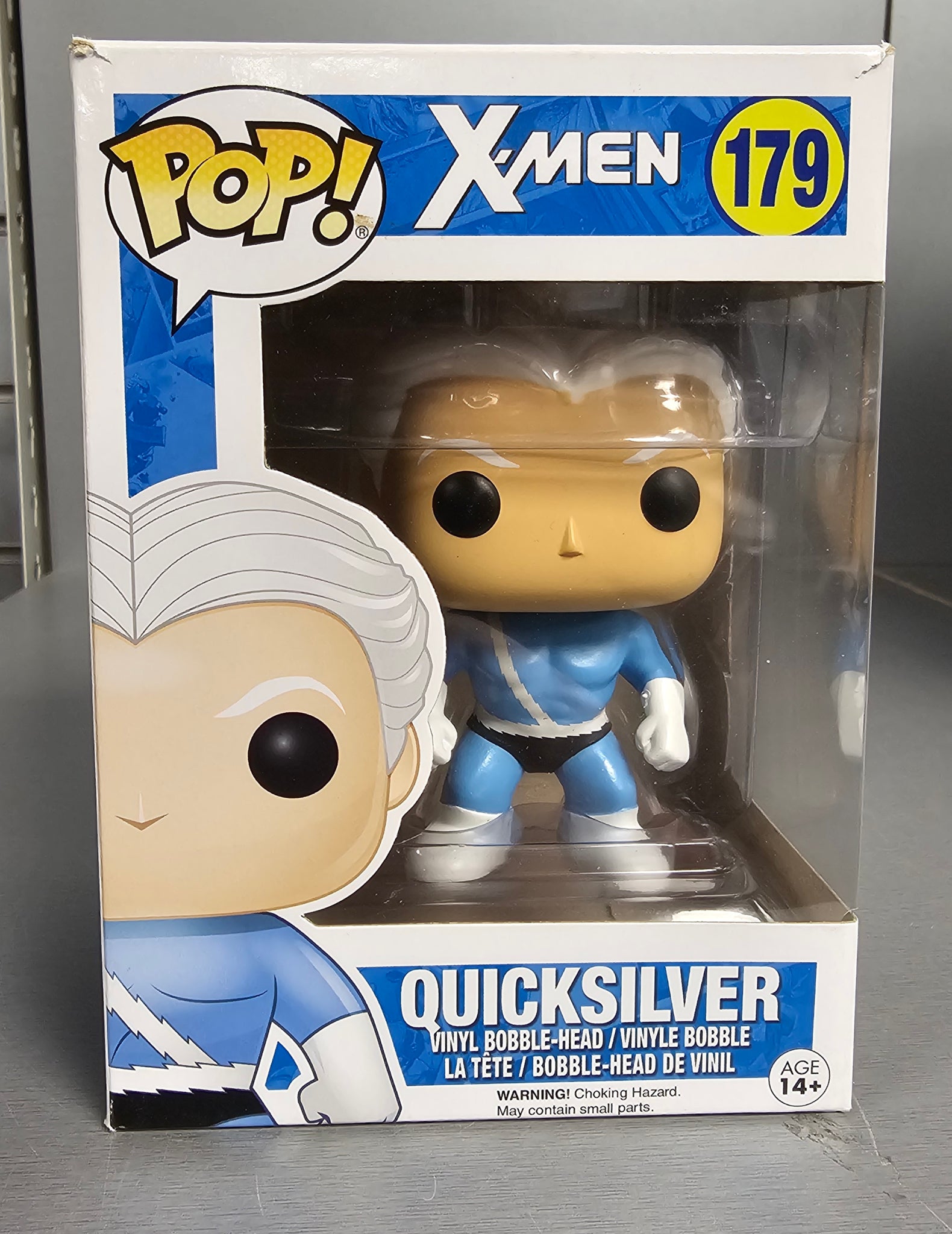 Funko Pop! Marvel X-Men - Quicksilver Vinyl Figure #179 **Collection Only**