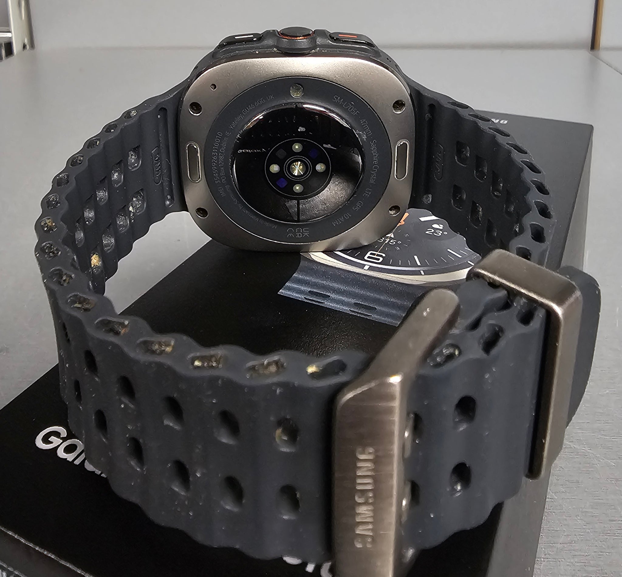 SAMSUNG Galaxy Watch Ultra with Bixby - Titanium Silver & Dark Grey, 47 mm