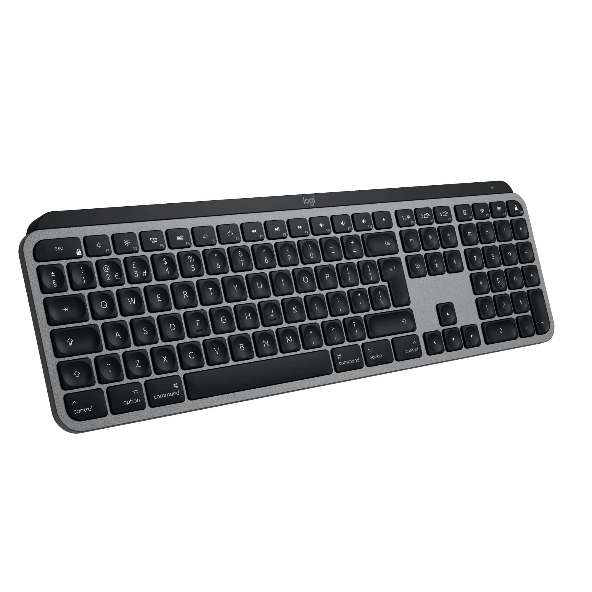 Logitech MX Keys S For Mac Wireless Keyboard - Space Grey