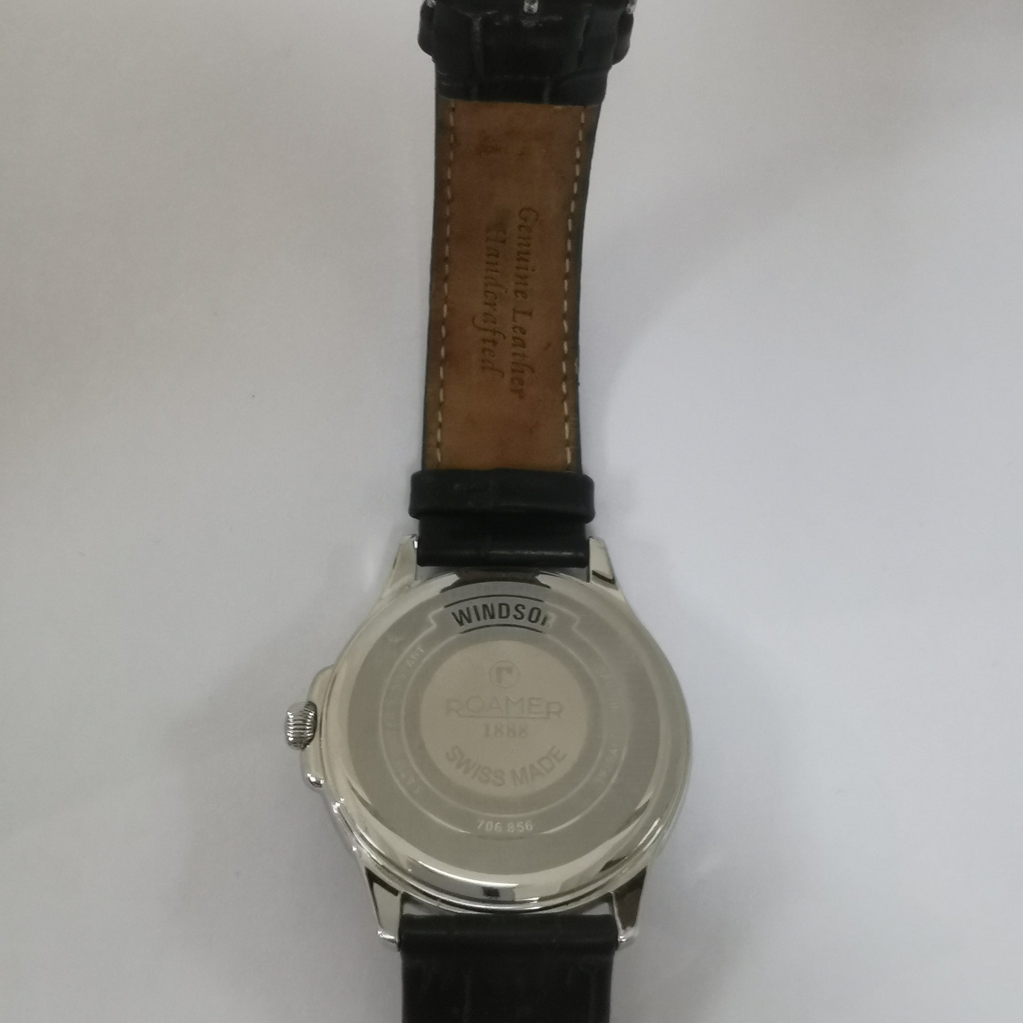 Roamer Windsor Gents Watch Model  706856 41 52 07 Genuine Leather Strap Boxed