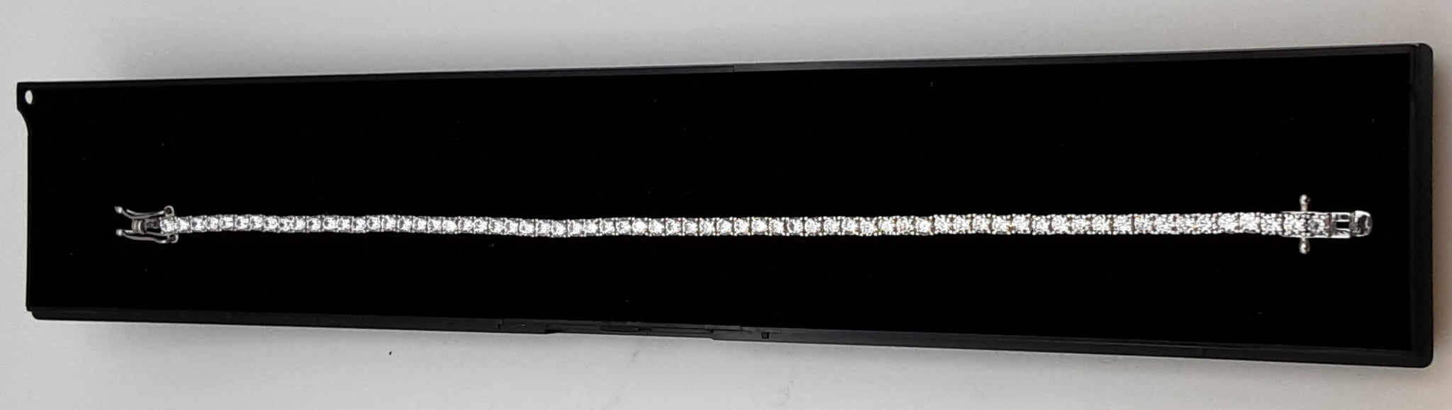 Small Silver tennis bracelet