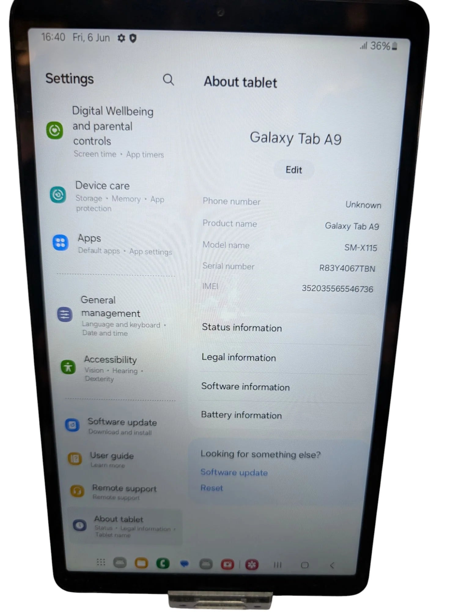Samsung Galaxy Tab A9 8.7-inch Tablet 64gb Wifi 4g Unlocked