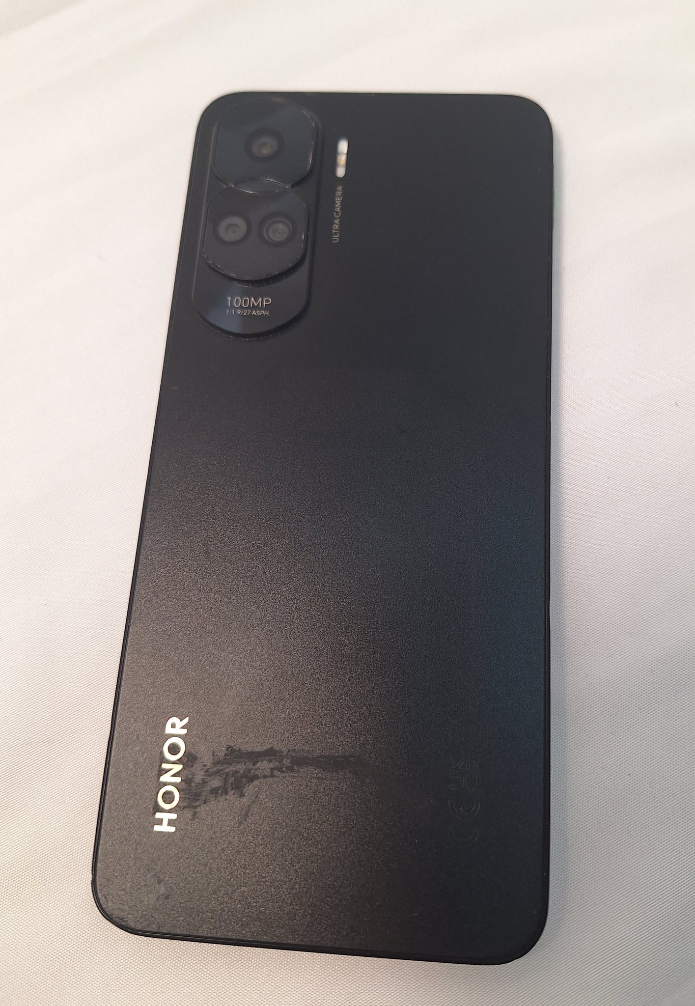 Honor 90 Lite 256GB black smartphone unlocked unboxed (slight scratching to screen and camera lens)
