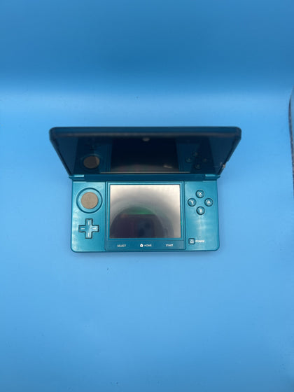 Nintendo 3DS - Aqua Blue - Includes Nintendo Charger *NO STYLUS*