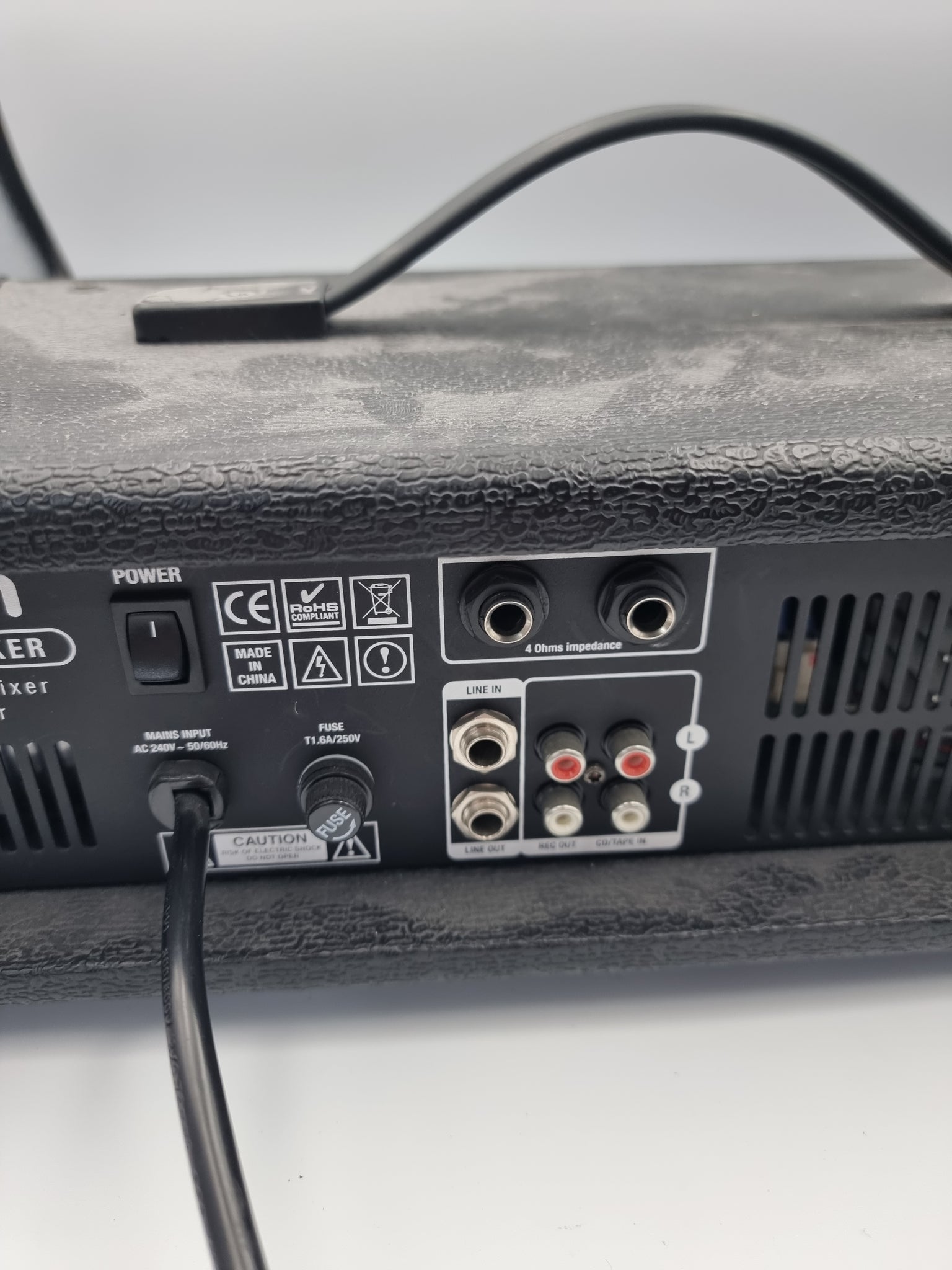 KAM Powerhead 4 Channel PA Mixer Media Player Media Player