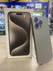 Apple iPhone 15 Pro Max 256GB Natural Titanium, Unlocked C