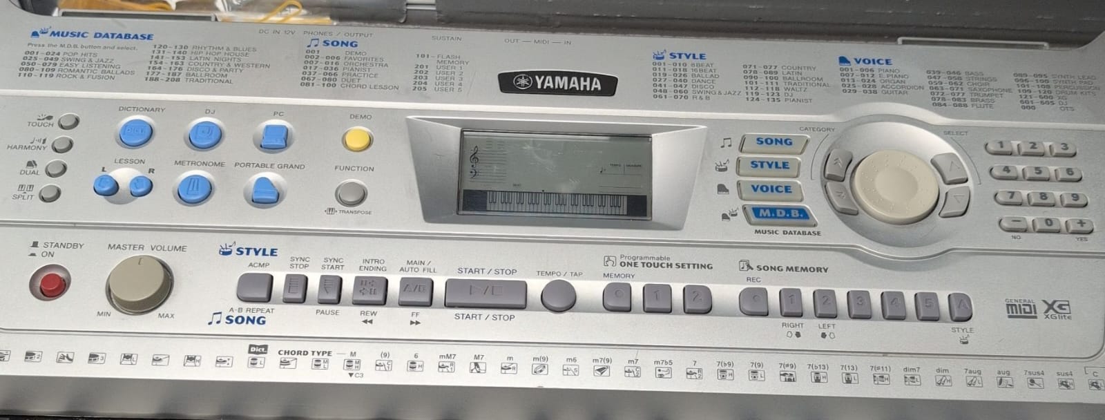 Yamaha PSR 290 Portable Midi Keyboard "Collection Only"