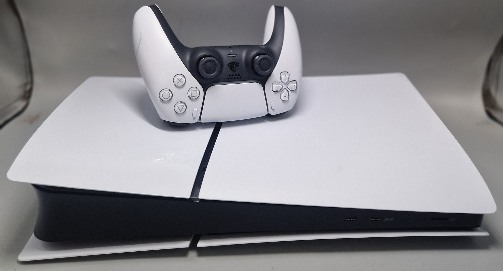 Sony PlayStation 5 Slim Console, 1TB, White, Unboxed