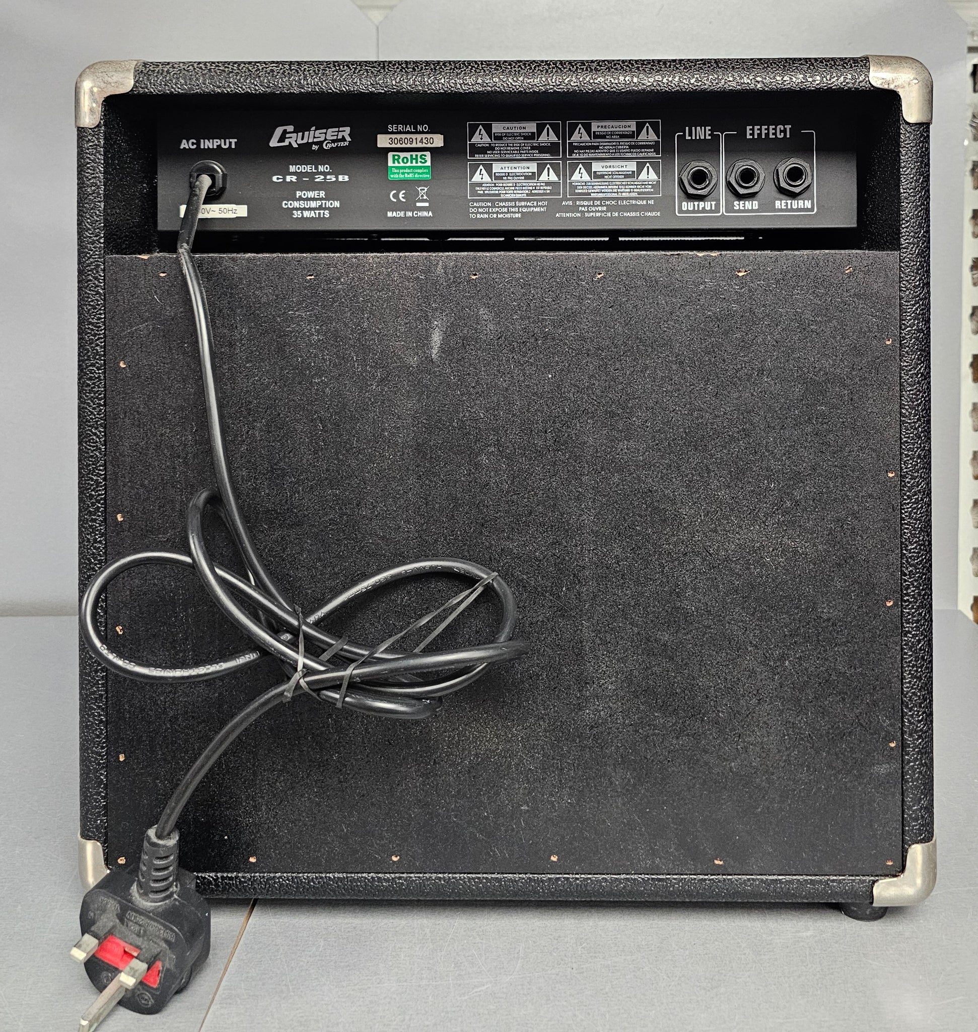 Crafter Cruiser CR-25B Bass Amplifier **Collection Only**
