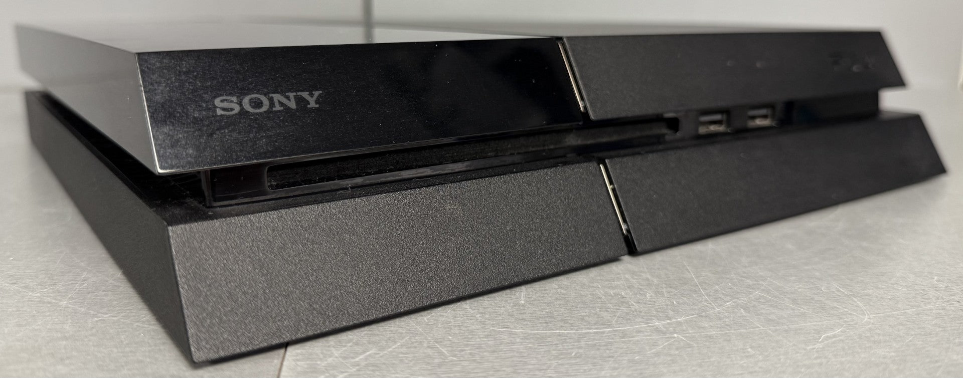 Sony Playstation 4 500GB Black Console Bundle ( + Call Of Duty WW2 ) ** Unboxed **
