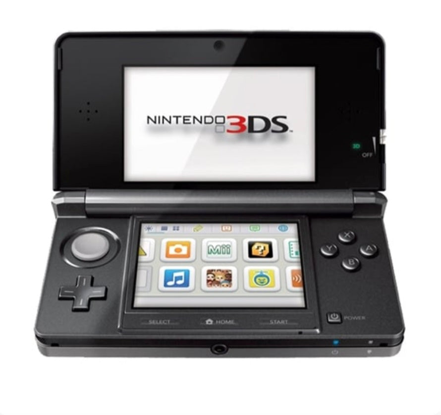 Nintendo 3ds console black