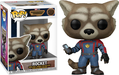 *Collection Only* Funko Pop Guardian Of The Galaxy 2 Pack - Rocket #1202, Cosmo #1207