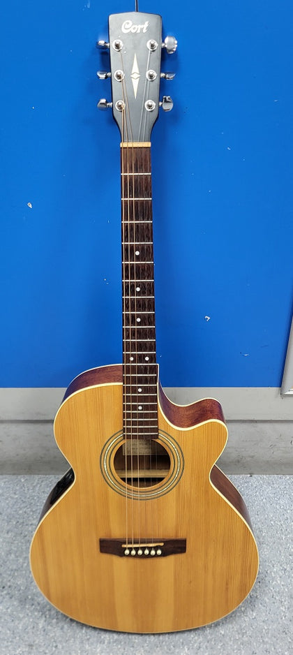 Cort SFX-ME OP Guitar - Semi-Acoustic - Chestnut