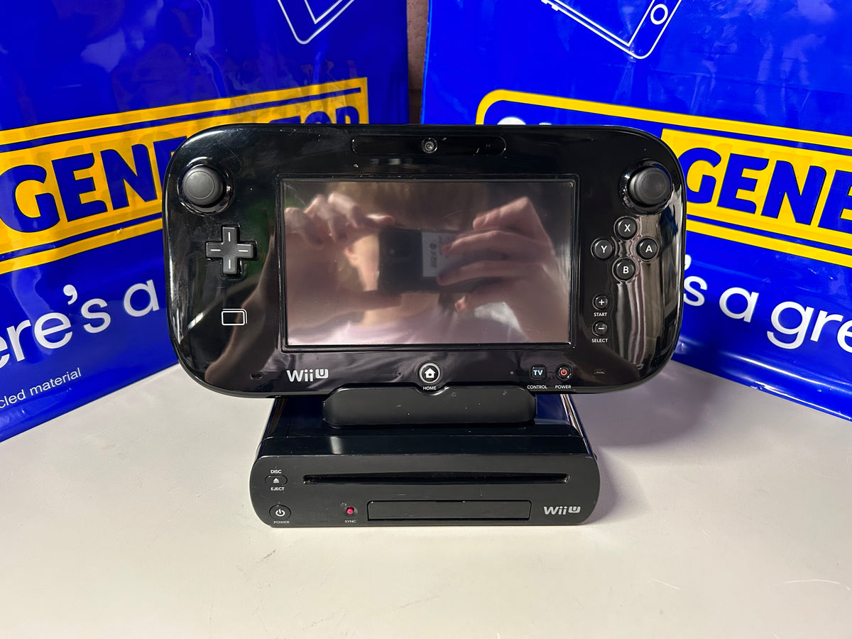 U Console Wii Brand New Wii U Console, 32GB Premium Black Unboxed