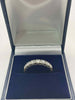18CT GOLD DIAMOND RING SIZE - o