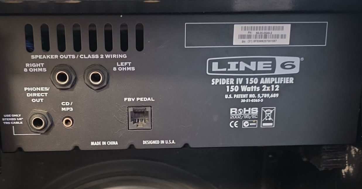 Line 6 Spider IV 150w Guitar Amplifier