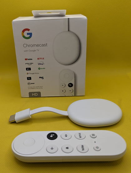 Google Chromecast With Google TV HD.
