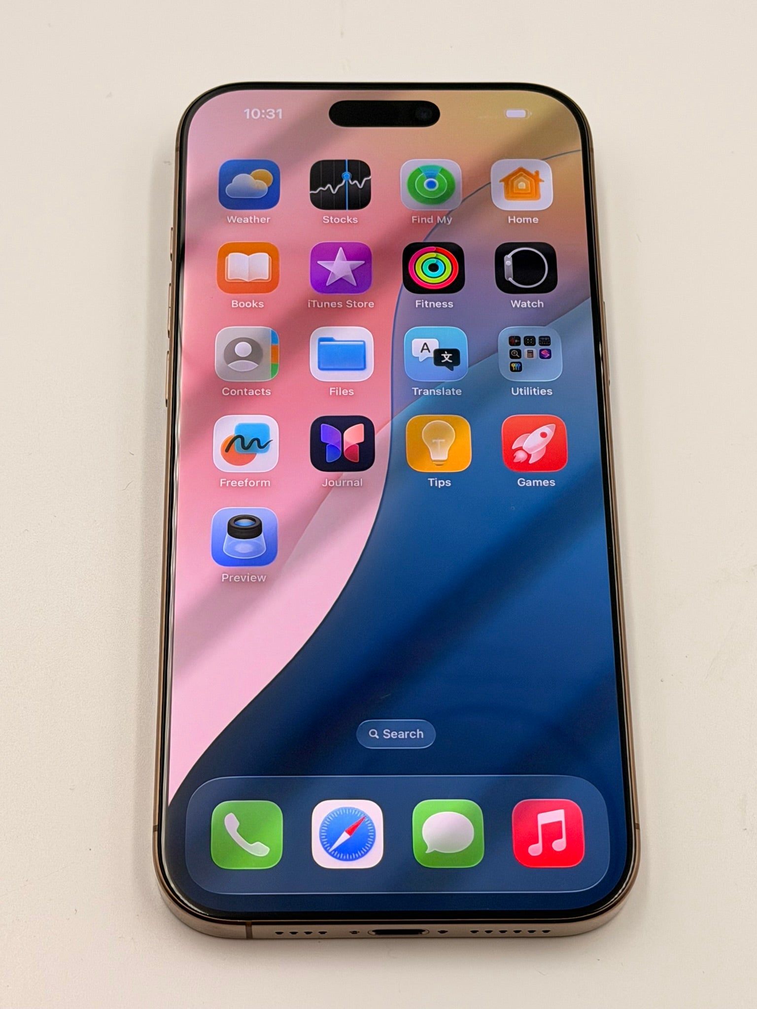 *iphone 16 pro max 256gb a3296 desert titanium box 100% battery