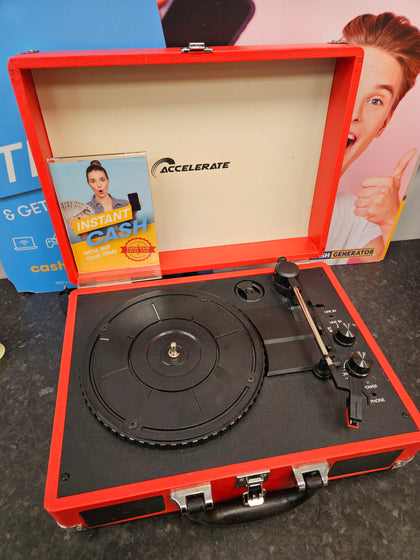 ACCELERATE 3 SPEED BLUETOOTH TURNTABLE LEIGH STORE