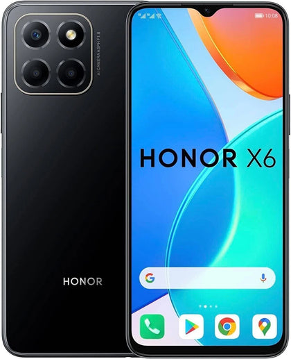 Honor X6 - 64 GB, Midnight Black Mobile & Smart Phones