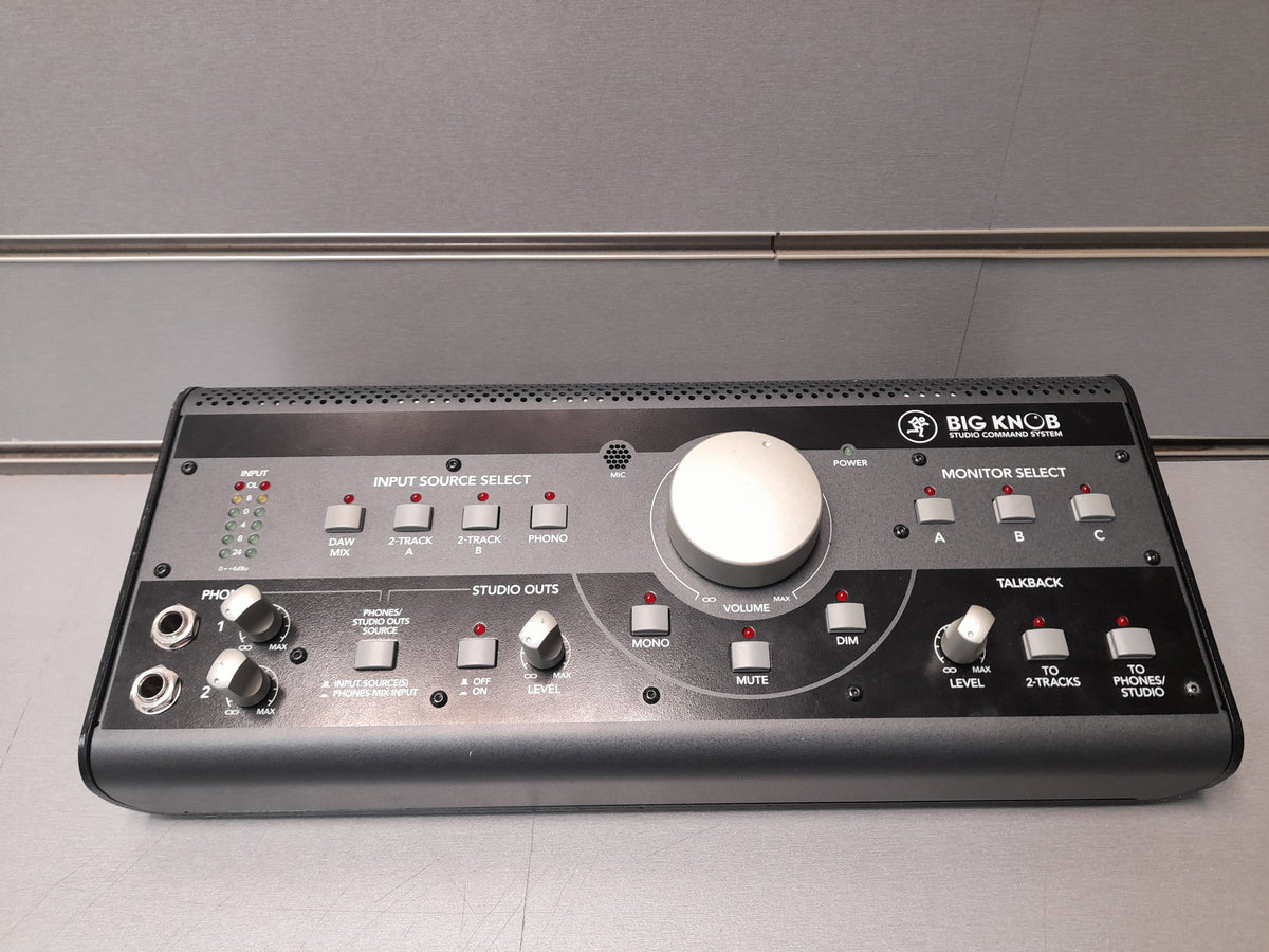 Mackie Big Knob Studio Command System | Cash Generator